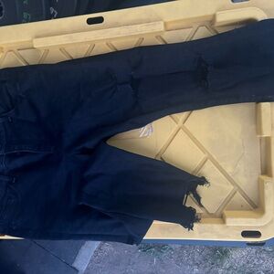 Abercrombie distressed jeans . Ankle skinny - 8R